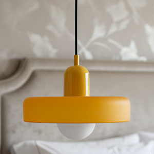 Bauhaus-Inspired Glass Pendant Light – Modern Kitchen Pendant Lighting for Island Pendant Lights