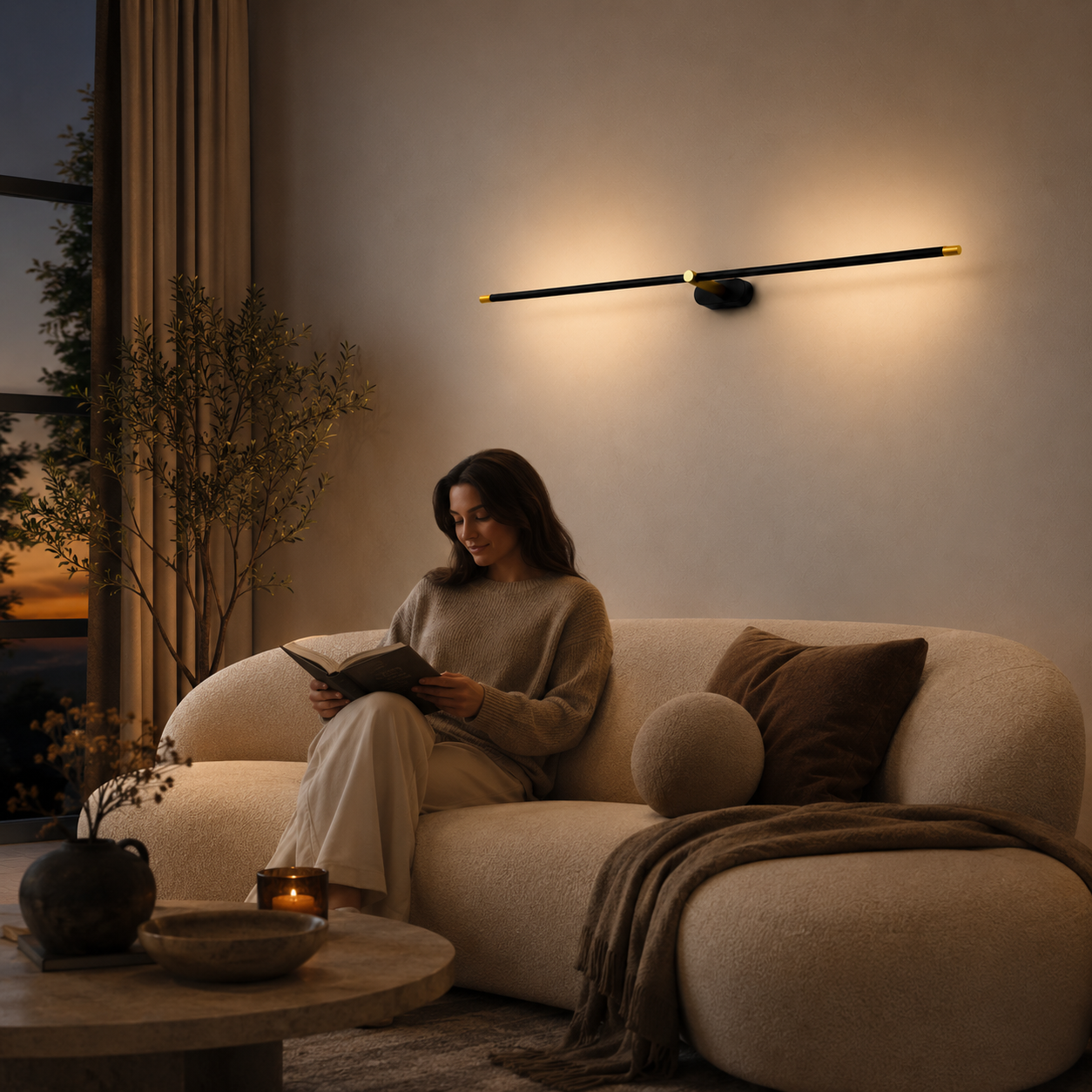 Minimalist Linear Wall Lamp