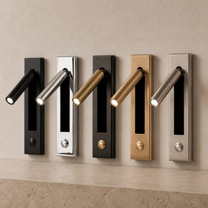 Embedded Bedside Sconce Folding Reading Light