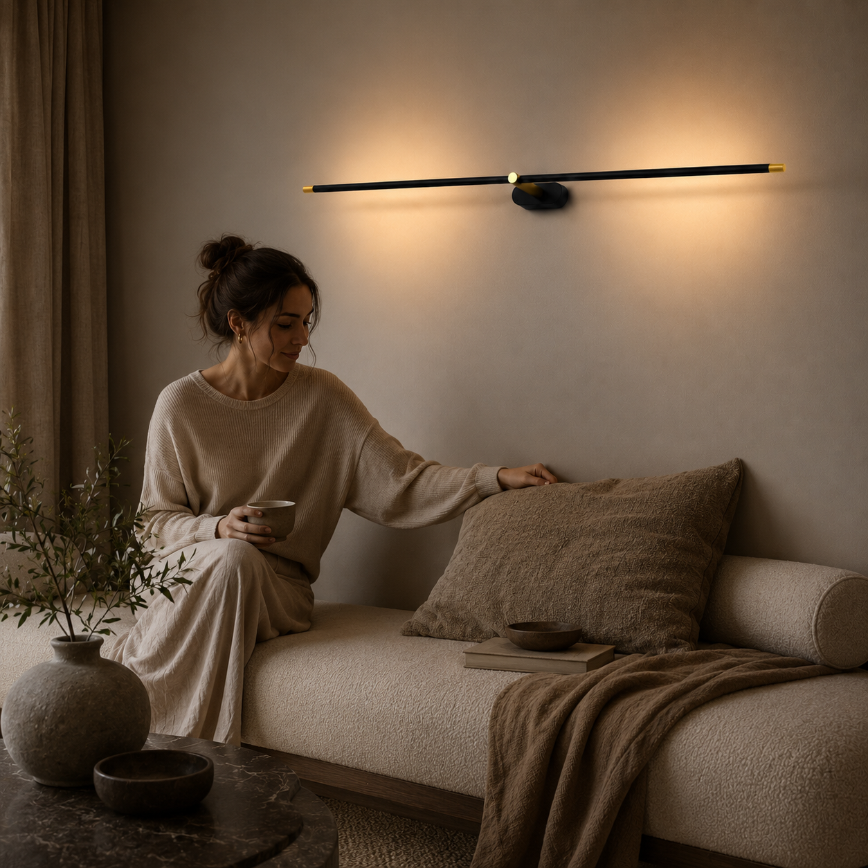 Minimalist Linear Wall Lamp