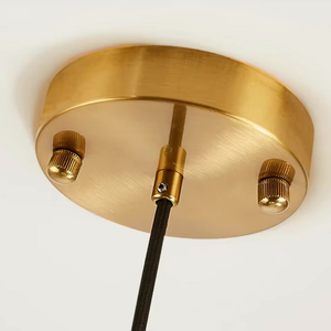 Modern Glass Pendant Light - Adjustable Dome Design for Kitchen Island Ceiling Light