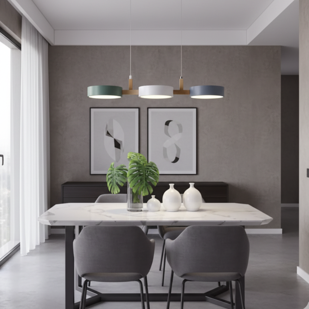 Trestle Linear Pendant Light - Scandinavian Design for Dining & Kitchen Spaces Pendant Lights