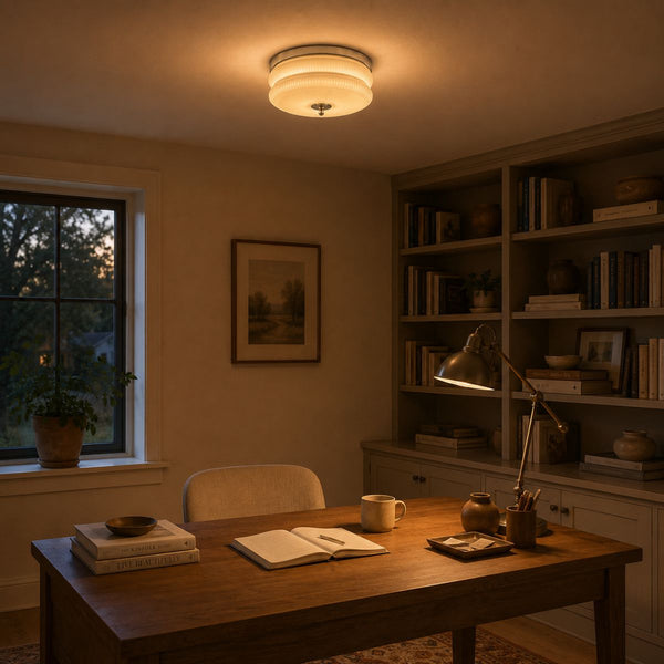 In a home office