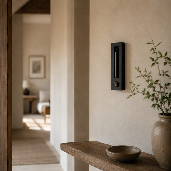 Along a hallway