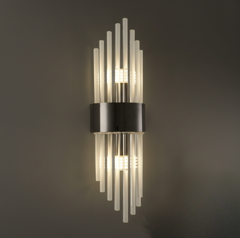 Elegant Crystal Wall Sconce - Adjustable LED Wall Lights for Modern Spaces Wall Light
