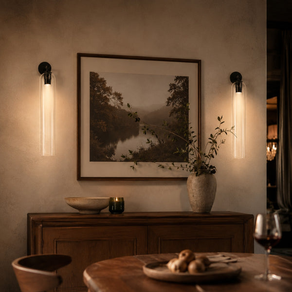 A pair in a dining nook