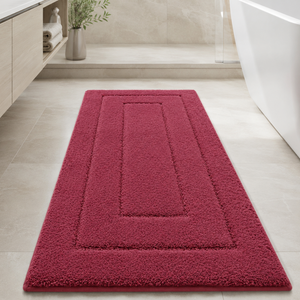 CloudStep Non-Slip Microfiber Bath Mat | Ultra-Absorbent Bathroom Rug for Modern Decor Bath Rugs & Mats