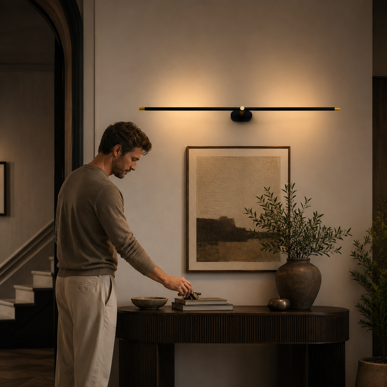 Minimalist Linear Wall Lamp