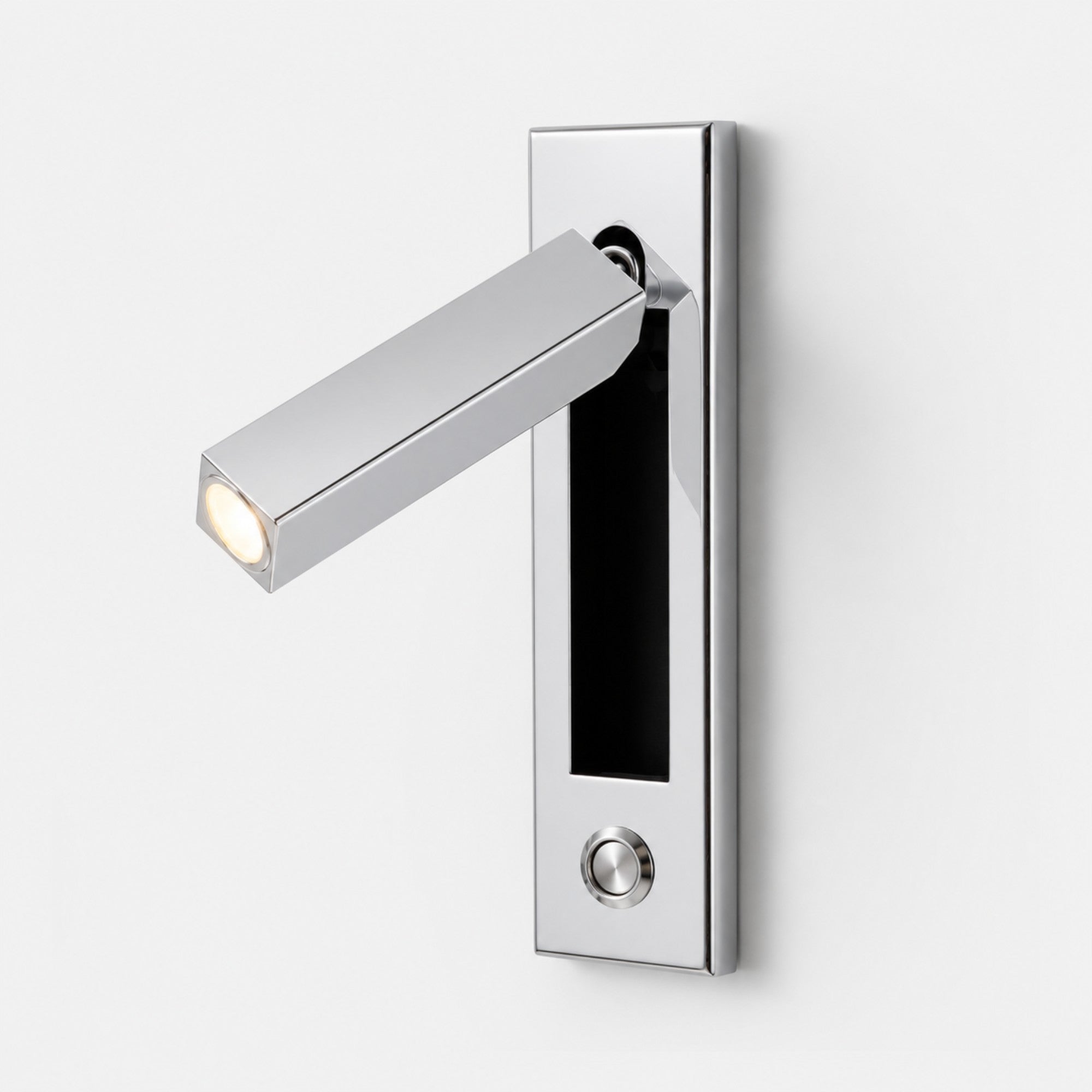 Embedded Bedside Sconce Folding Reading Light