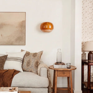 Sanae Mushroom Glass Wall Sconce