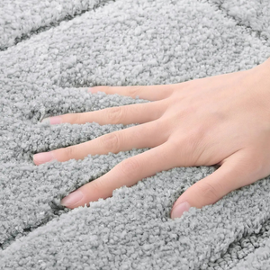 CloudStep Non-Slip Microfiber Bath Mat | Ultra-Absorbent Bathroom Rug for Modern Decor Bath Rugs & Mats