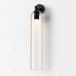 Art Glass Sconce Cylinder Wall Light