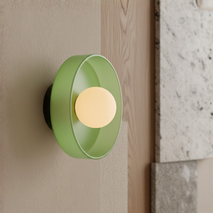 Sonnet Mid-Century Modern Wall Sconce Light with Dual-Layered Illumination Wall Light