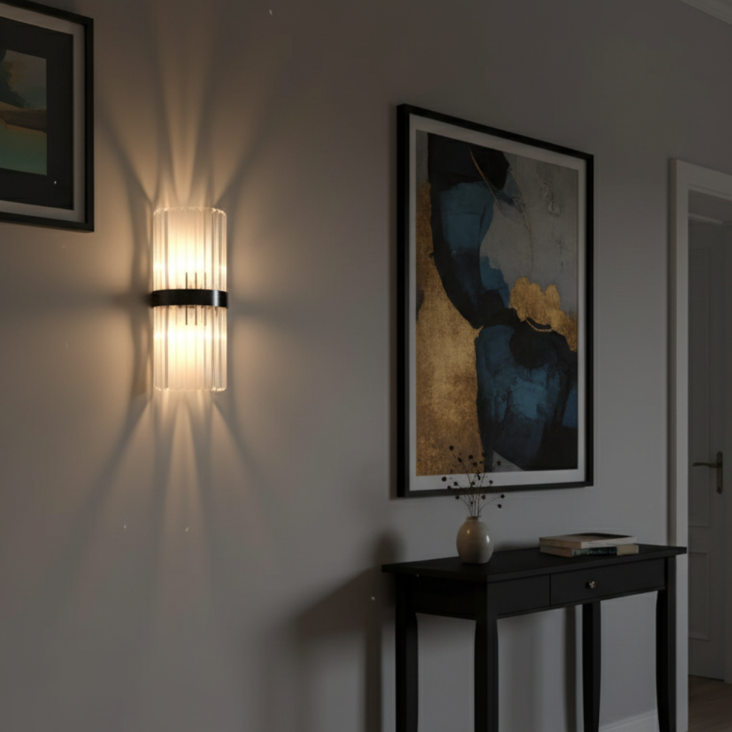 Elegant Crystal Wall Sconce - Adjustable LED Wall Lights for Modern Spaces Wall Light