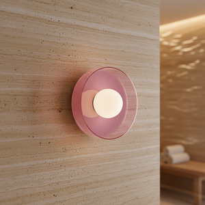 Sonnet Mid-Century Modern Wall Sconce Light with Dual-Layered Illumination Wall Light