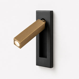 Embedded Bedside Sconce Folding Reading Light