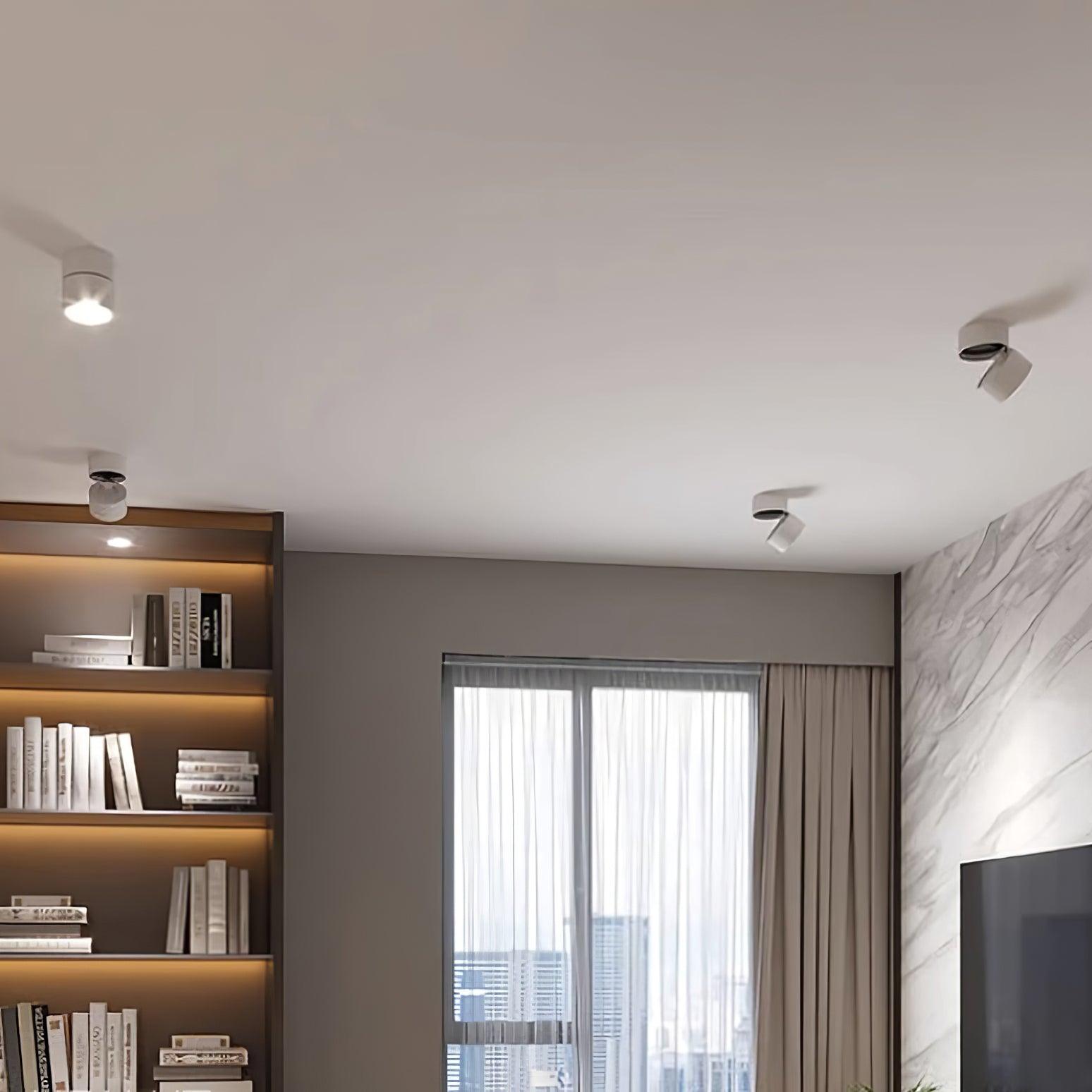 Sleek Adjustable LED Spotlight Ceiling Light for Modern Interiors Spotlights