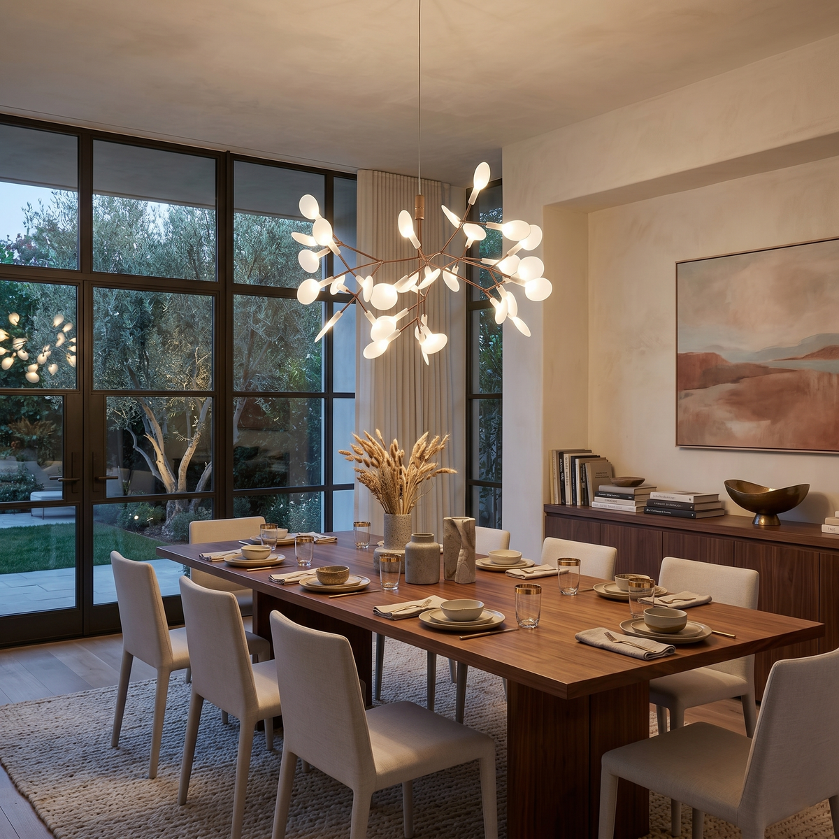 Heracleum Firefly LED Branch Chandelier