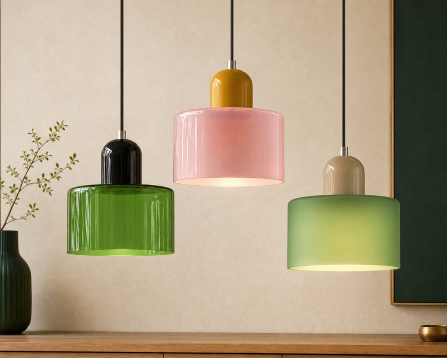 Several shade-and-base colour pairings side by side