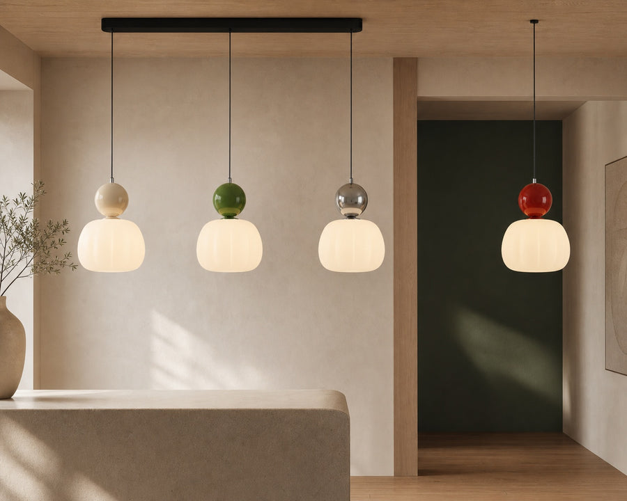 The single and trio versions in different colours