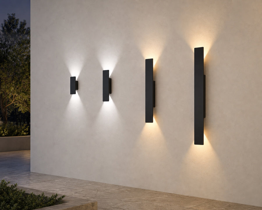 The four lengths and two tones