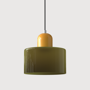 Bauhaus Glass Pendant Light - Modern Kitchen Pendant Lighting Fixture Lighting