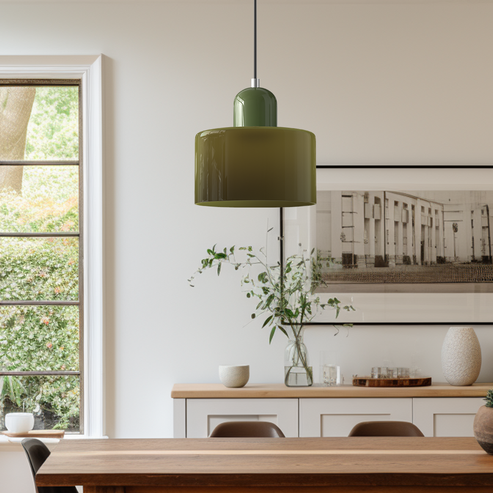 Bauhaus Glass Pendant Light - Modern Kitchen Pendant Lighting Fixture Lighting