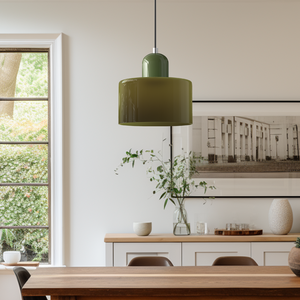 Bauhaus Glass Pendant Light - Modern Kitchen Pendant Lighting Fixture Lighting