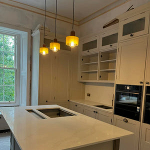 Bauhaus Glass Pendant Light - Modern Kitchen Pendant Lighting Fixture Lighting