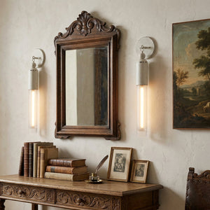 Darby Brass & Glass Wall Lamp