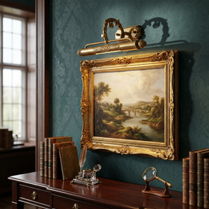 Pania Brass Picture-Frame Wall Light
