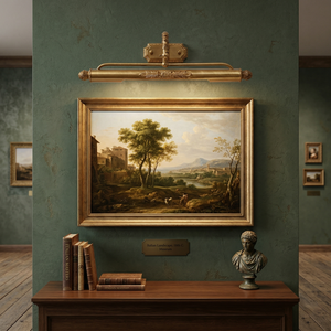 Pania Brass Picture-Frame Wall Light