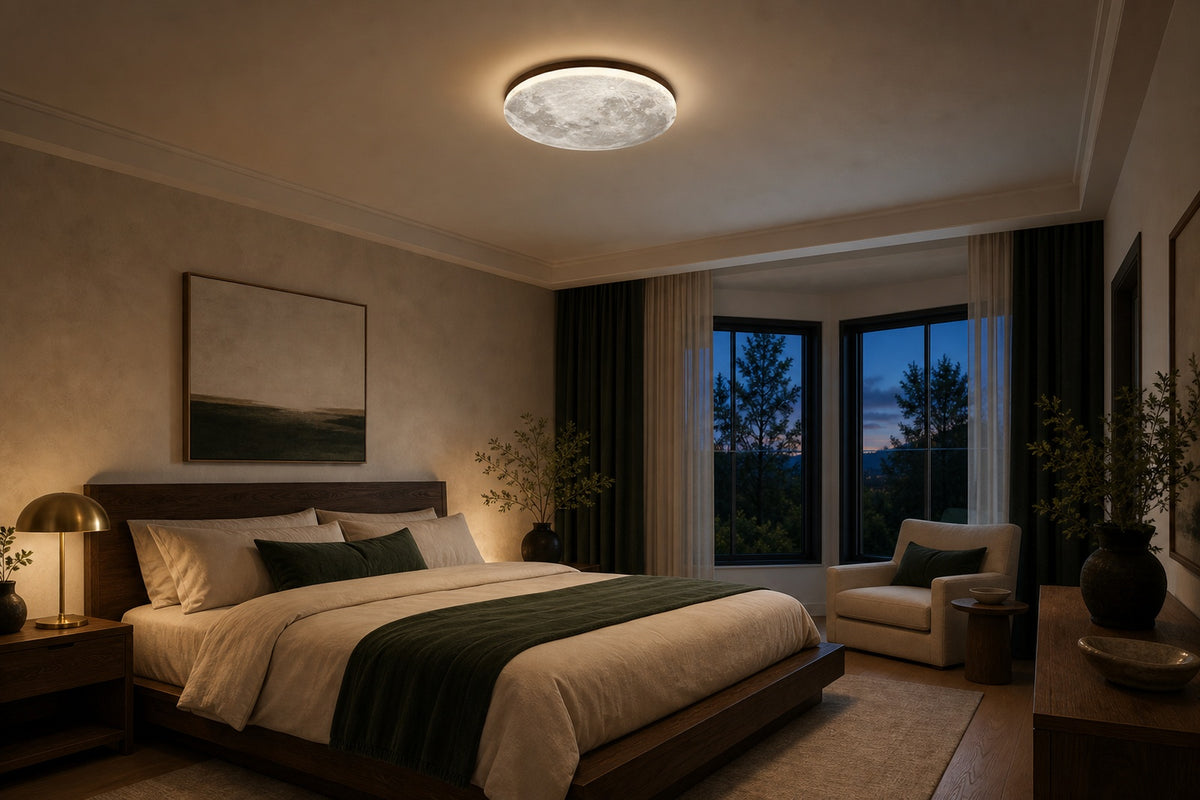 In a bedroom