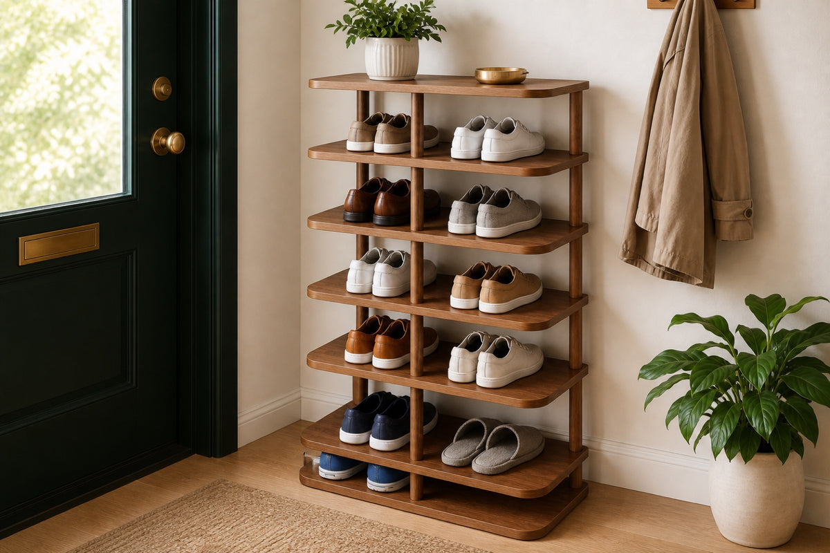 In the entryway