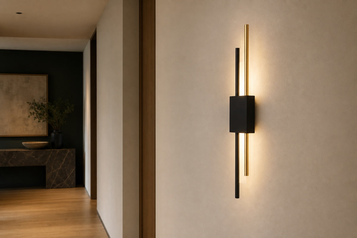Along a hallway