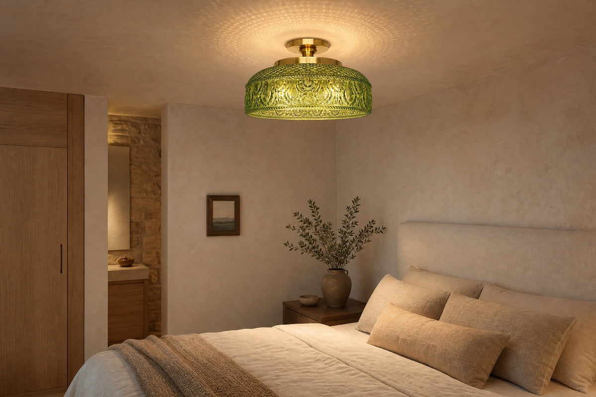 In a bedroom