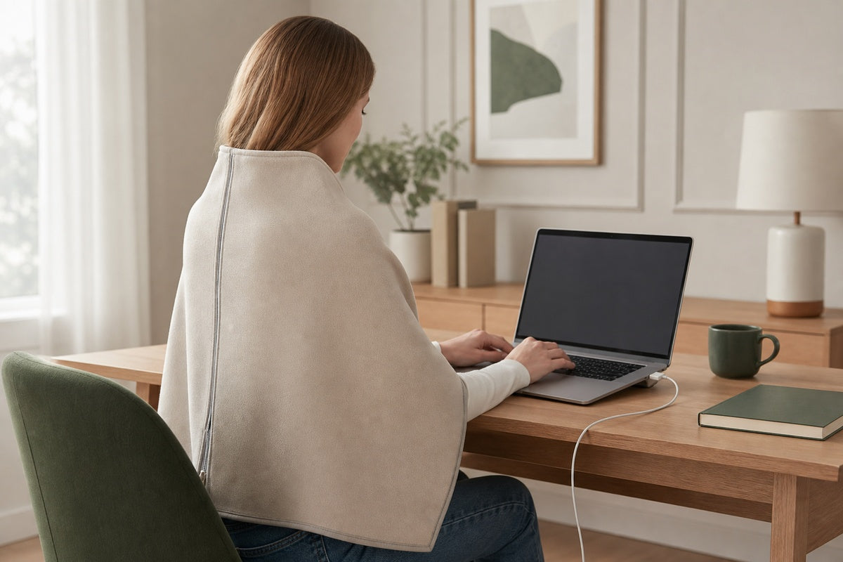At a cold desk