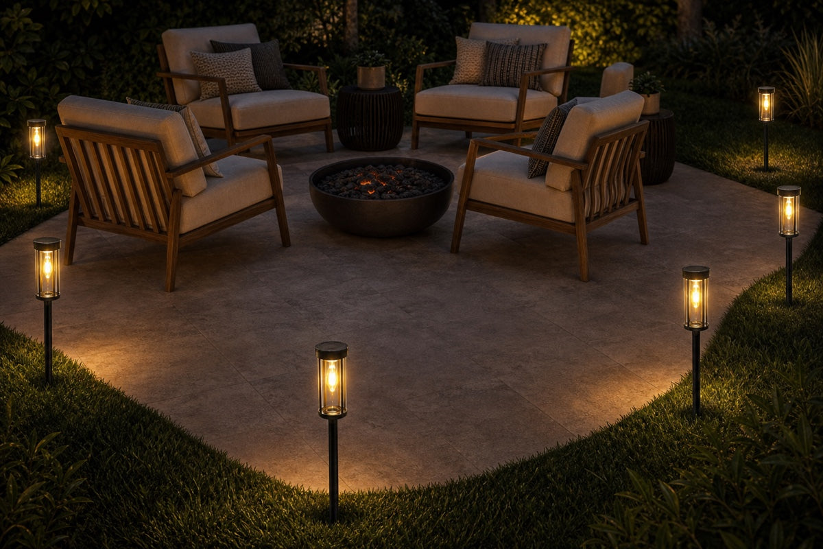 Around a patio
