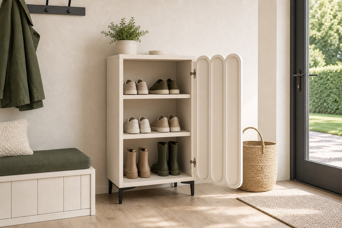 In a mudroom