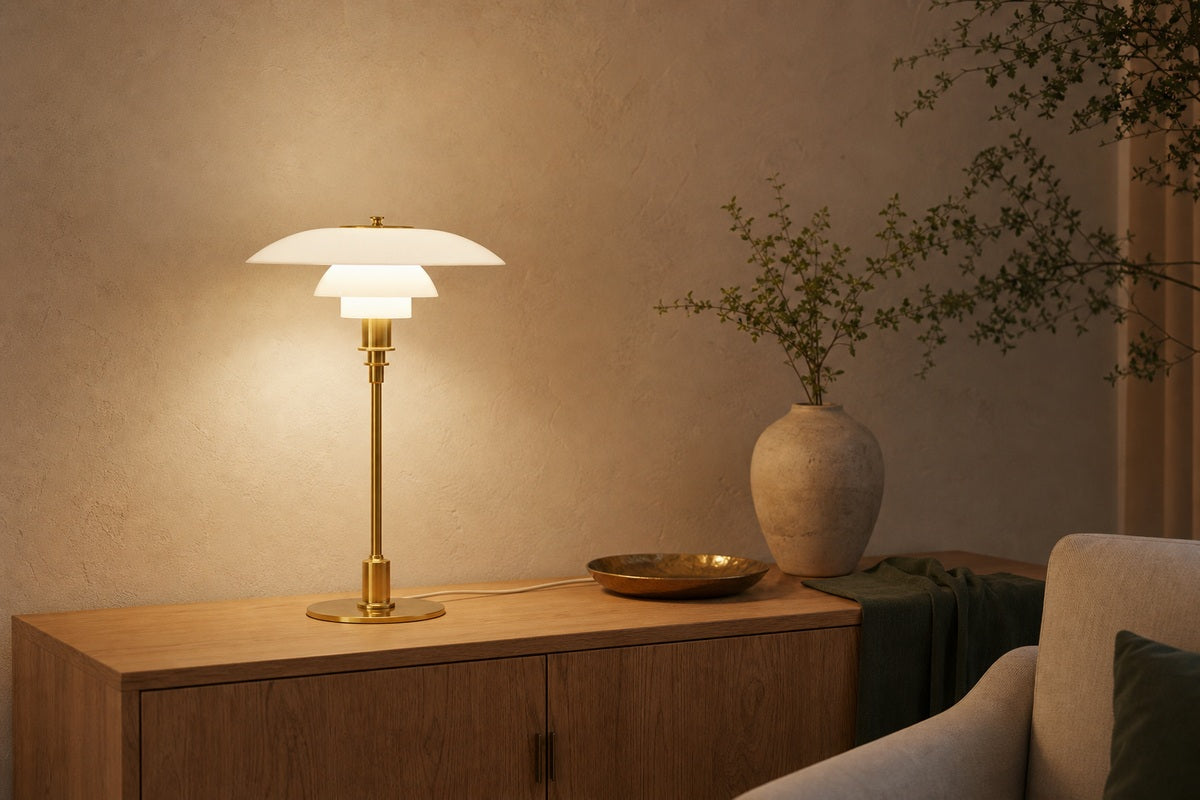 On a sideboard