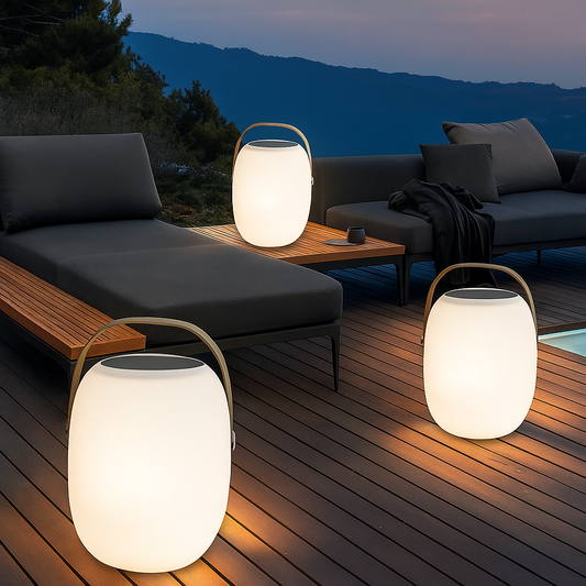 Elegant Solar Outdoor LED Lamp for Garden & Terrace Use Outdoor Lighting