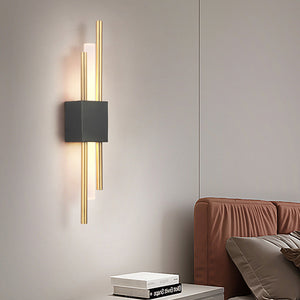 Elegant Black and Gold Wall Sconce Lighting Fixture Wall Lighting