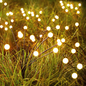 Elegant Solar Firefly Garden Lights | Waterproof Outdoor Lighting with 120 Lumens for Stunning Gardens or Patios Outdoor Lighting