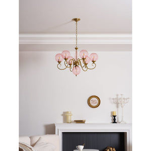 Evelyn Glass Chandelier