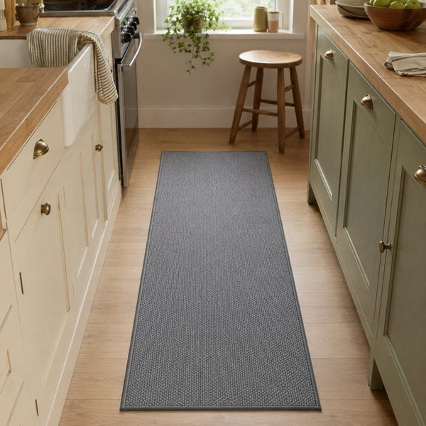 Down a galley kitchen