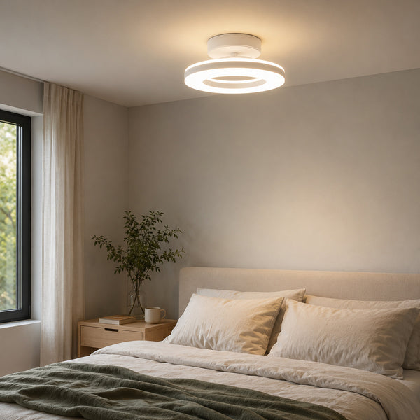 Over a bedroom