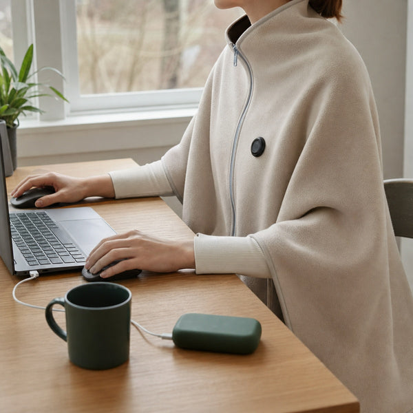 At a cold desk