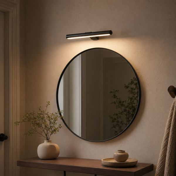 Lighting a mirror