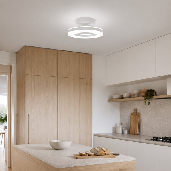 In a kitchen