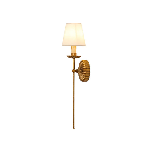 Catina Gold-Leaf Double Wall Sconce